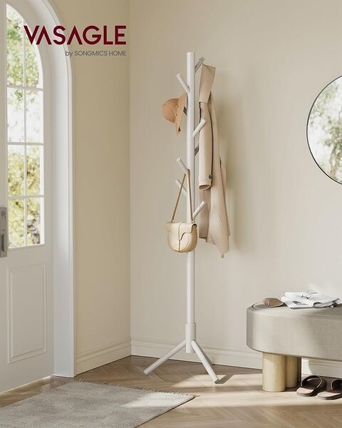 Cuier Vasagle Bej 47x47x175 cm