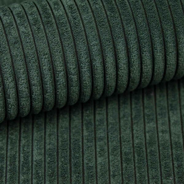 Coltar extensibil de colt TAVERO SLIM, verde inchis, reversibil, 201x140 cm
