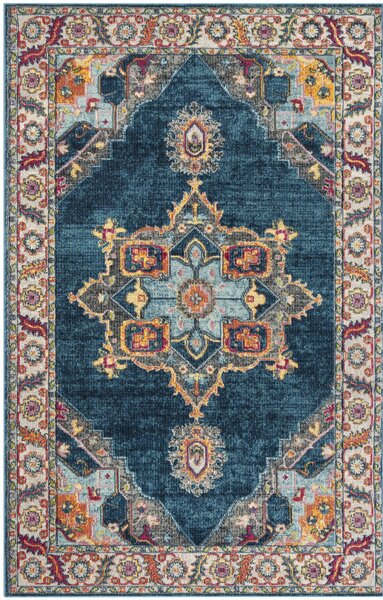 Covor Oriental & Clasic Moira, Albastru/Multicolor, 122x183