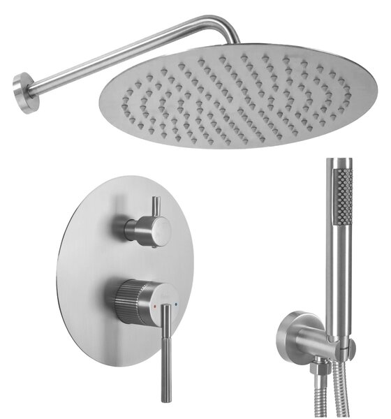 Set de Duș Încastrat Rea Argon Nickel Brush + BOX