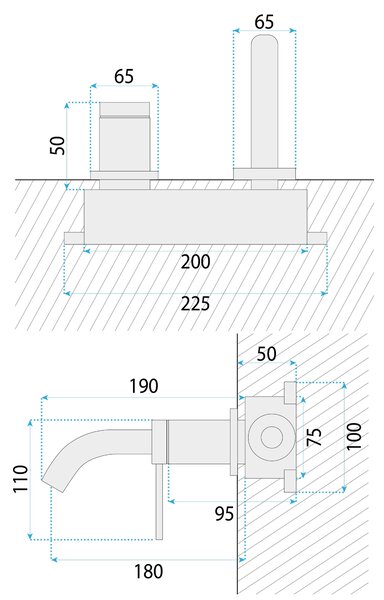 Baterie de culoare Rea Clif Titan