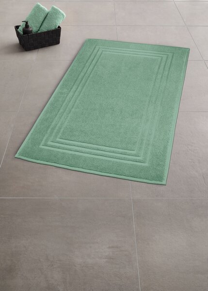 Kleine Wolke Lodge covor de baie 80x50 cm dreptunghiular verde 3009685207