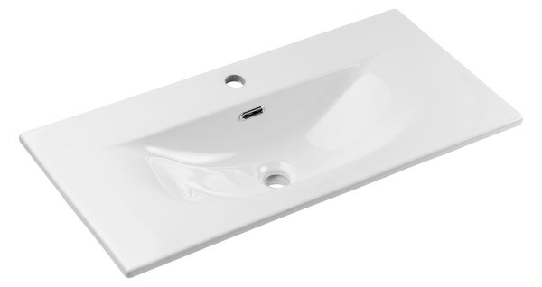Comad Sky 3 lavoar 80x40 cm dreptunghiular mobilier alb luciu SKY 3 80CM DP (E-8099-3-80)