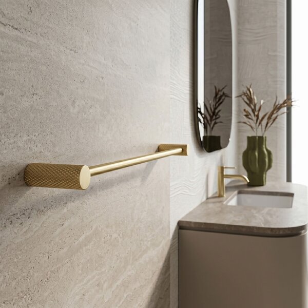 Cuier de baie A62301BG OTTO Brush Gold