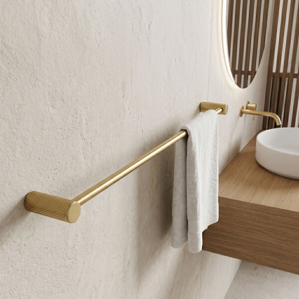 Cuier de baie A62301BG OTTO Brush Gold