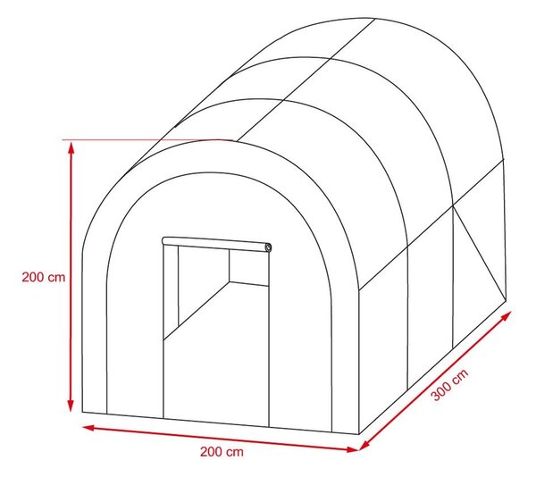Solar mare pentru grădină Avenberg 3.0 m