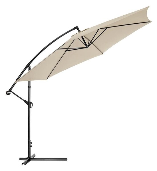 Umbrelă reglabilă AVENBERG SUNNY 300, diametru 3M, Bej-crem