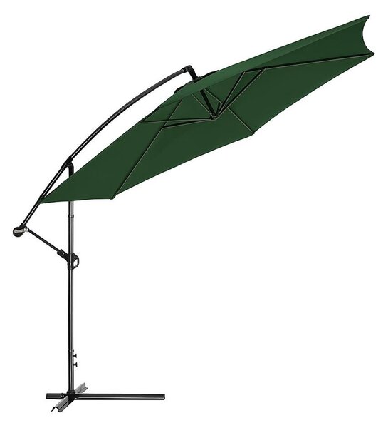 Umbrelă reglabilă AVENBERG SUNNY 300, diametru 3M, verde închis