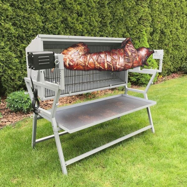 Grătar cu rotisor electric Avenberg FERKEL