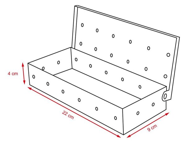 Box de afumare din inox Avenberg BRISKET