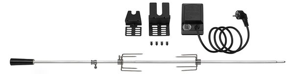 Frigare + rotisor cu motor electric 220V pentru grătar RANGLER