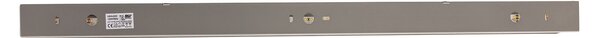 MCJ Aplică Mera LED, lățime 80 cm, aluminiu, 3.000K, Metalic, Hol, Metal, Modern