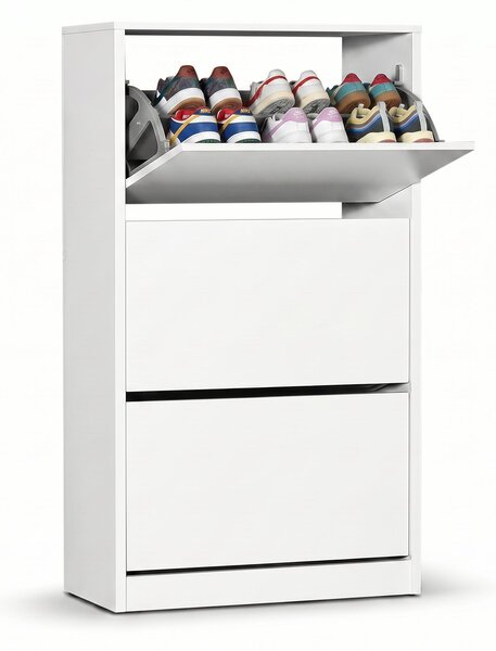 Pantofar Adore Max Plus, 18 Perechi, 3 Compartimente, 73x119x26 cm