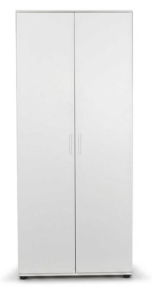 Dulap Haine Adore Trendline cu 2 usi si umeras, Alb - Stejar, 80x187x47 cm
