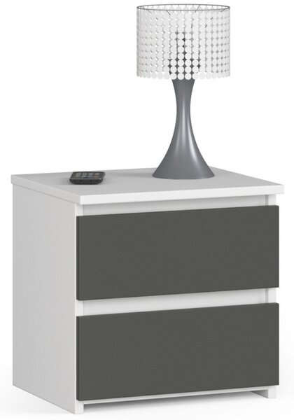 Noptieră Cleania CL2 (alb + gri). Promo -13%. 1070716