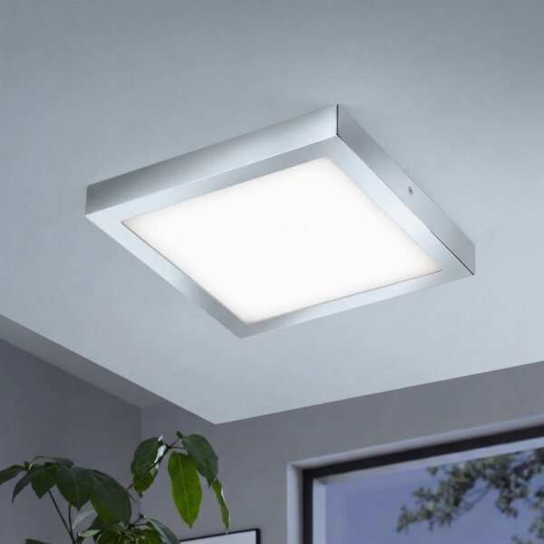 Eglo 98561 - Plafonieră LED RGBW dimabilă FUEVA-C LED/21W/230V BT IP44