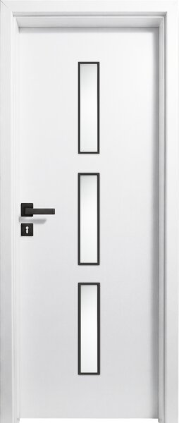 Usa interior Alba HDF cu toc reglabil din MDF PAL - Colectia STENOIR Alb 7.4
