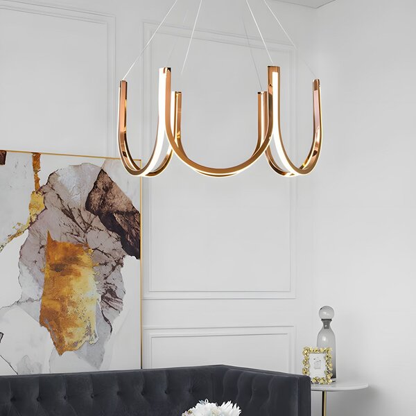 Lampă suspendată LED APP1749-CP Gold