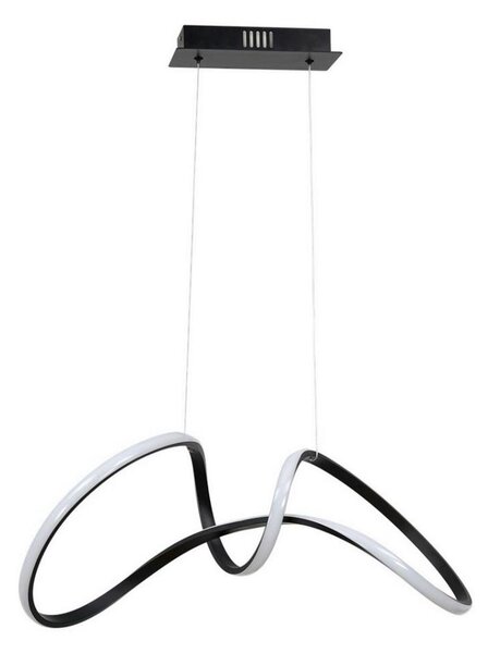 Lustră LED pe cablu TESORO LED/48W/230V neagră