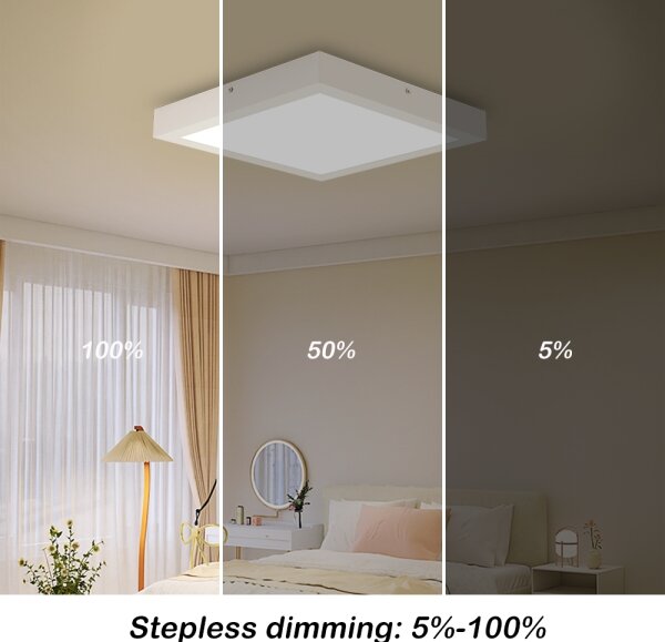 Brilagi-LED Lampă de baie dimabilă FRAME SMART LED/24W/230V IP44 alb + telecomandă