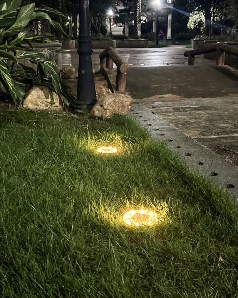 SET 4x corp de iluminat LED solar de exterior cu senzor Immax 08496L 0,048W/2V IP68