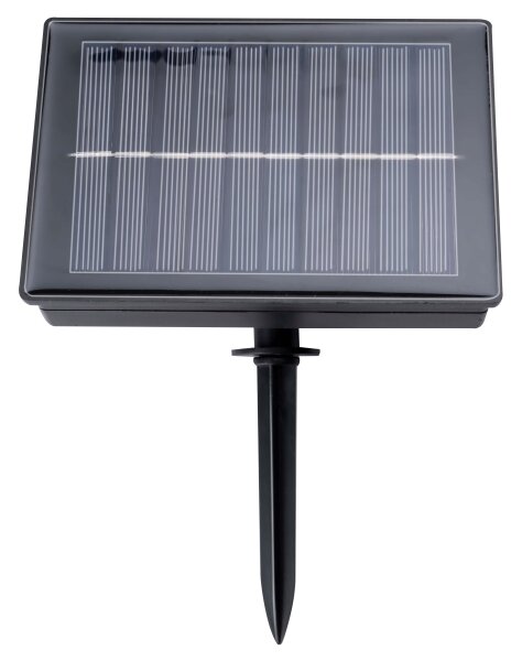 Grundig - Șir solar LED reglabil 50xLED/8 funcții 9,35m alb cald + DO