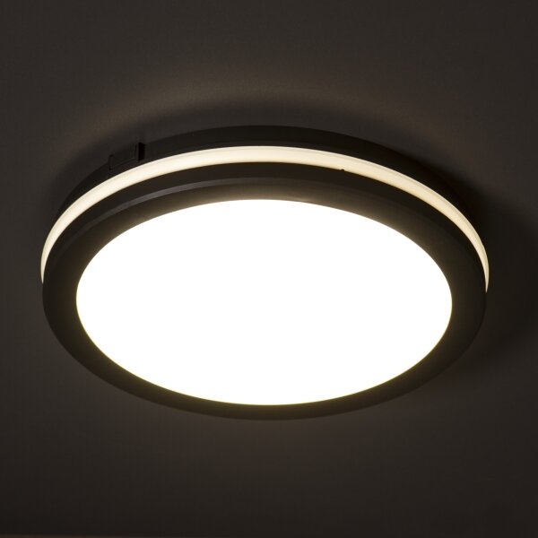 Plafonieră LED de exterior Kanlux 38381 BENO ECO LED/12W/230V 3000/4000/6500K IP65