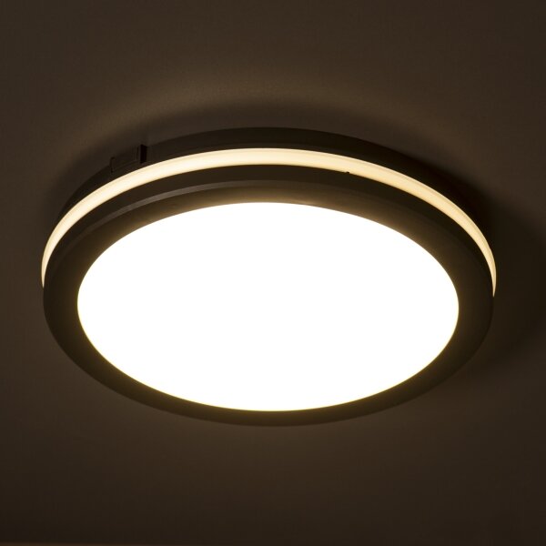 Plafonieră LED de exterior Kanlux 38381 BENO ECO LED/12W/230V 3000/4000/6500K IP65