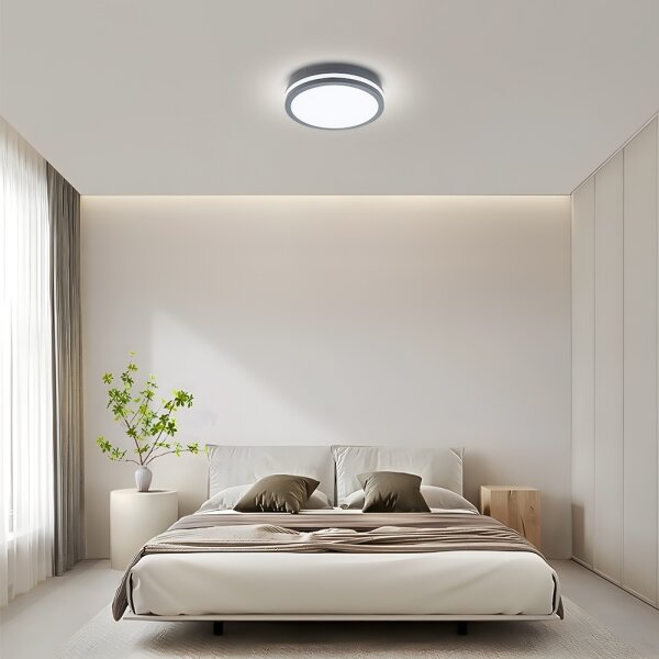 Corp de iluminat LED de exterior Brilagi BENE LED/24W/230V d. 26 cm IP54