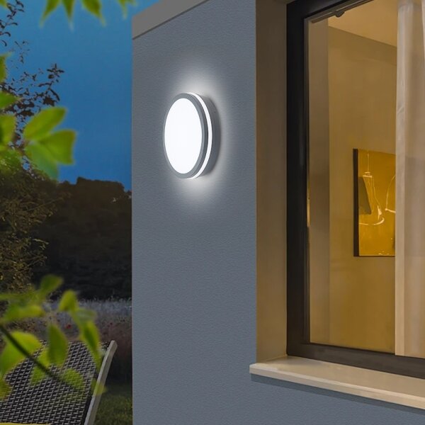 Corp de iluminat LED de exterior Brilagi BENE LED/24W/230V d. 26 cm IP54