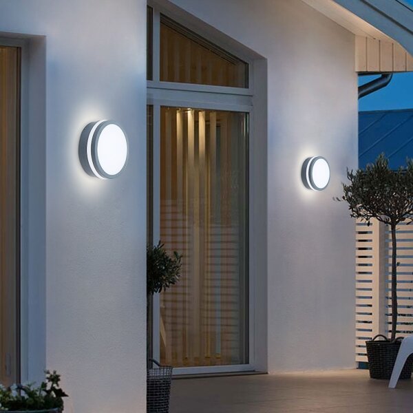 Corp de iluminat LED de exterior Brilagi BENE LED/18W/230V d. 22 cm IP54