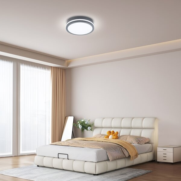 Corp de iluminat LED de exterior Brilagi BENE LED/24W/230V d. 26 cm IP54