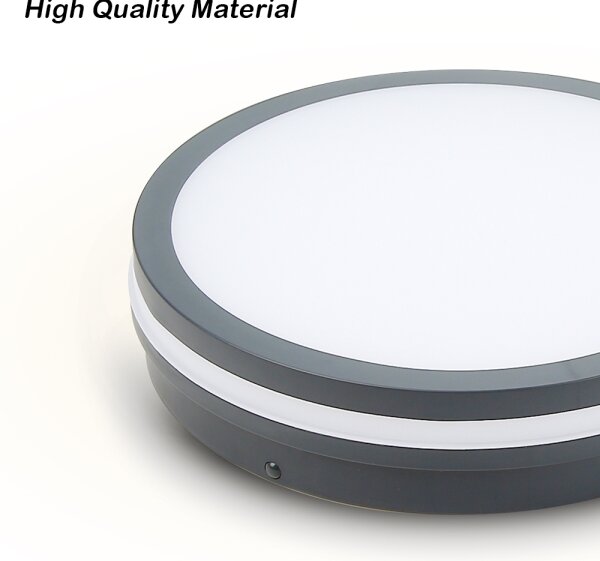 Corp de iluminat LED de exterior Brilagi BENE LED/18W/230V d. 22 cm IP54