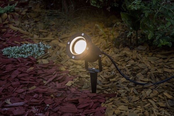 Corp de iluminat LED de exterior BLAKE 2 GU10/6W/230V IP65