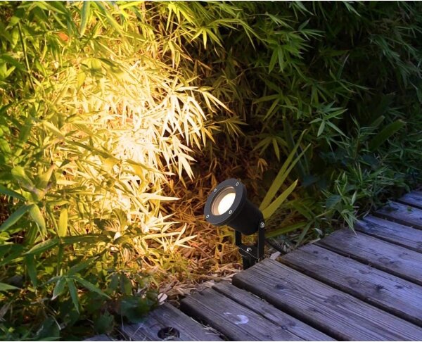 Corp de iluminat LED de exterior BLAKE 2 GU10/6W/230V IP65