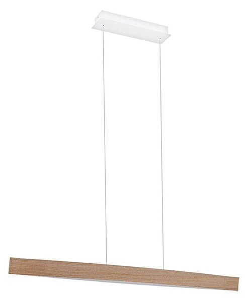 Eglo 93342 - Pendul FORNES LED/24W/230V, stejar