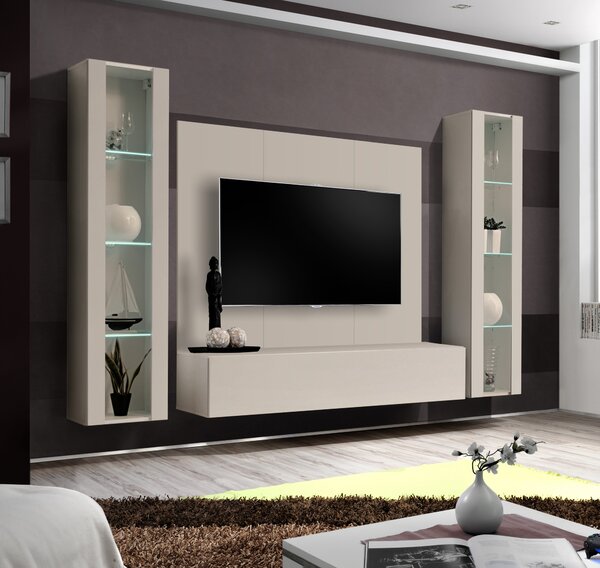 Mobilier living Feryhill CC FY A P2 (cașmir) (cu iluminat). Promo -20%. 1156459