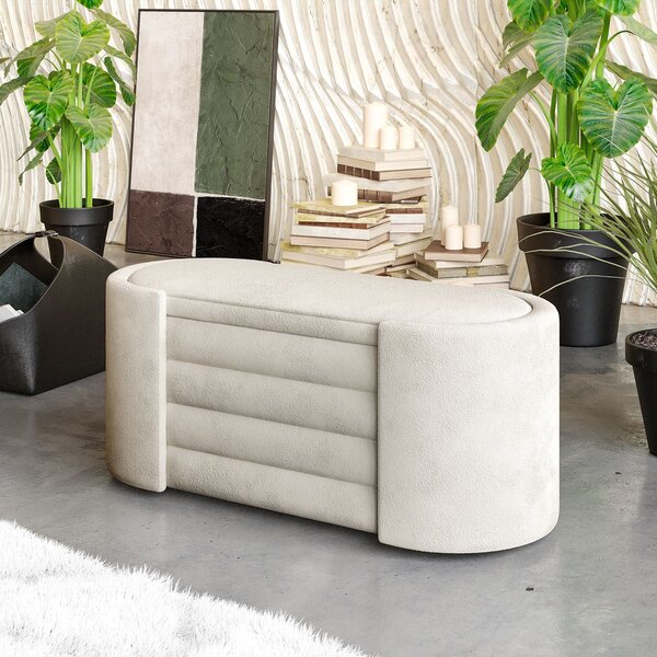 Taburete Rosamunda (crem). Promo -19%. 1153788