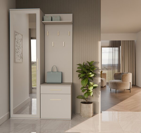 Set mobilier hol Dialogos 1 (cashmir) (cu oglindă). Promo -17%. 1132538