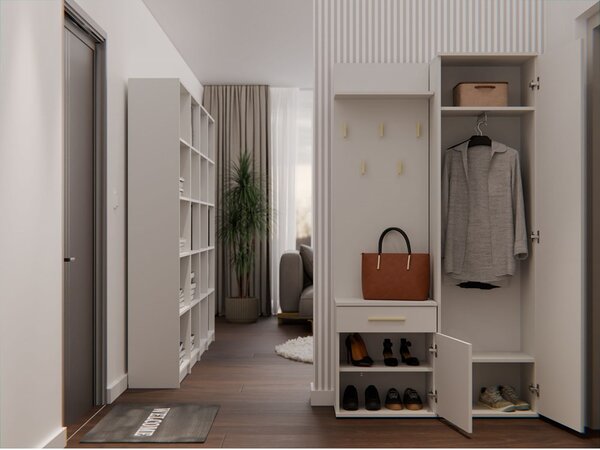Set mobilier hol Dialogos 1 (cashmir) (cu oglindă). Promo -17%. 1132538