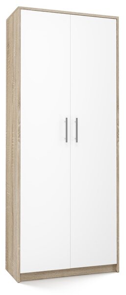 Dulap cu rafturi Obtenidas 1 (alb + stejar sonoma). 1132659
