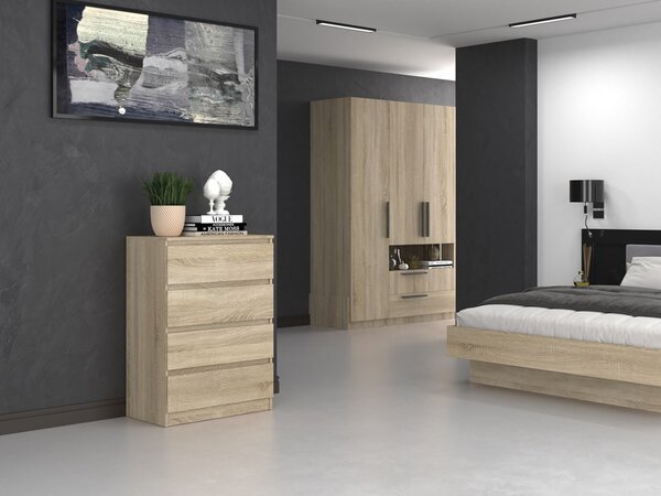 Comodă Musecalo 2 (stejar sonoma). Promo -20%. 1132791