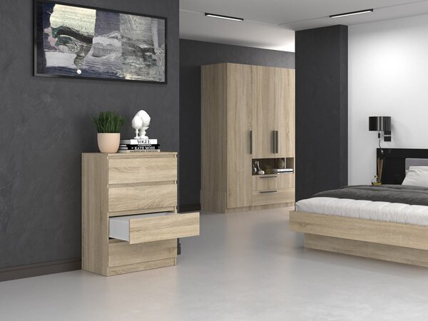 Comodă Musecalo 2 (stejar sonoma). Promo -20%. 1132791