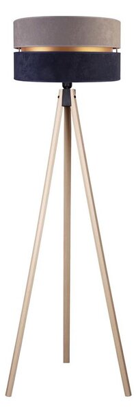 Lampadar Duolla DUO 1xE27/60W/230V d. 44 cm gri/albastru/bej