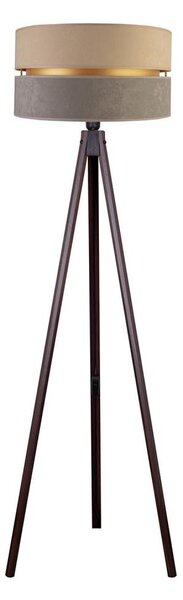Lampadar Duolla DUO 1xE27/60W/230V d. 44 cm bej/gri/wenge