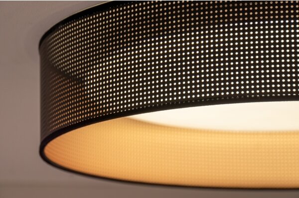 Plafonieră LED Duolla ROLLER LED/24W/230V d. 45 cm negru/cupru