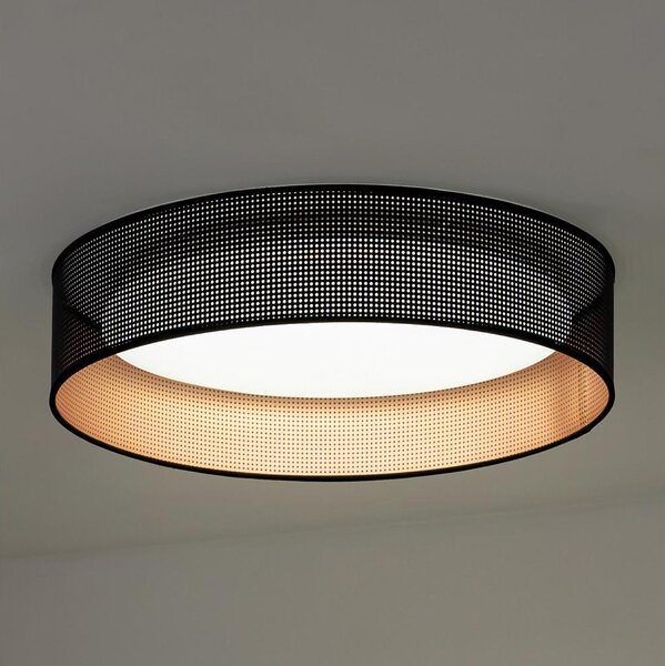 Plafonieră LED Duolla ROLLER LED/24W/230V d. 45 cm negru/cupru
