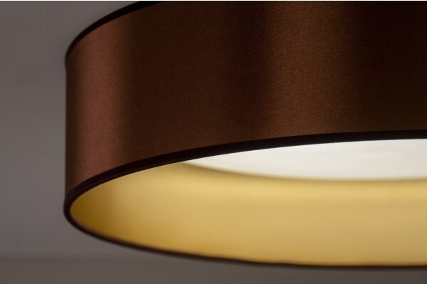 Plafonieră LED Duolla ROLLER LED/24W/230V d. 45 cm cupru/auriu