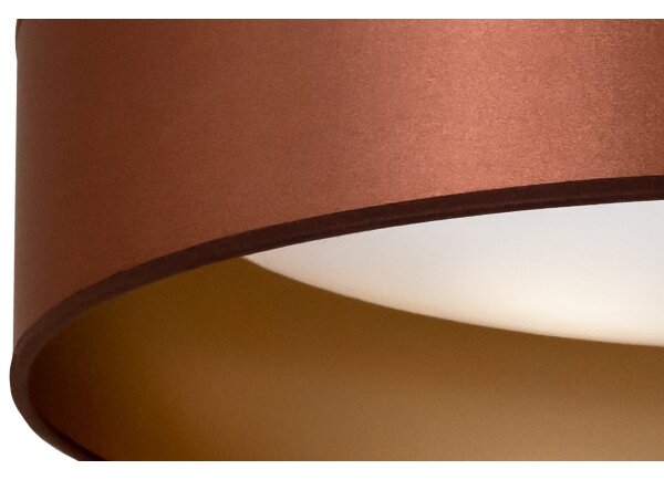 Plafonieră LED Duolla ROLLER LED/24W/230V d. 45 cm cupru/auriu