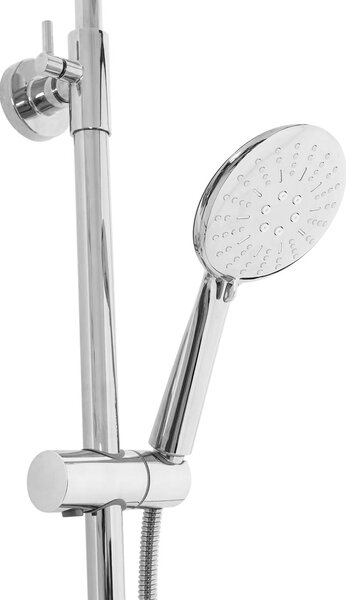 Coloana de dus cu termostat Lungo Crom